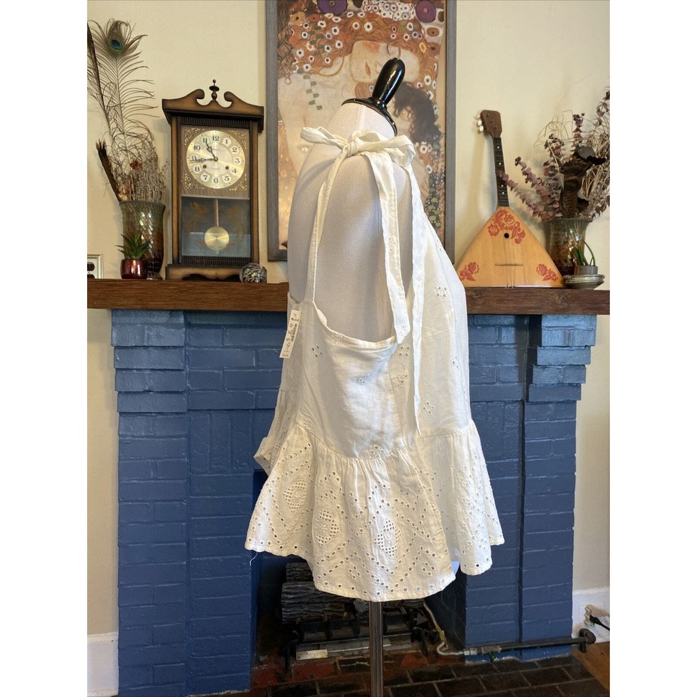 MADEWELL 1X Eyelet Plus Rosalie Tie Strap Tank Shirt XXL Womens New - Picture 2 of 9